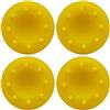 CFUENSBFDA Tappo Antiscivolo In Silicone For Joystick Analogico, Compatibile Con PS2 PS3 PS4 PS5 Xbox One Xbox 360 Xbox Series X Switch Pro Controller(Yellow)