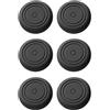 CFUENSBFDA Cappucci For Impugnatura For Pollice In Gomma Siliconica Adatti, Compatibili Con Switch 2 Protezioni For Cappuccio Joystick Di Ricambio For Controller Joy-Con For Switch 2(Black-6PCS)