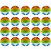 CFUENSBFDA JCD 20 PCS Analog Thumb Stick Grip Cover Compatibile For PS5 PS4 Controller Di Gioco Thumbsticks Caps For Xbox One Elite 360 One S Series XS(Mixed color)