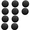 CFUENSBFDA Tappo Con Impugnatura For Levetta In Silicone TPU Da 10 Pezzi, Compatibile For Controller Xbox One Thumb Stick For Controller XBOX Serie Sx(Black)
