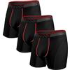 Arjen Kroos Boxer Uomo Bamboo Confezione da 3 Pezzi Retro Mutande, XL