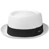 LIPODO CAPPELLISHOP Acapulco Cappello di Paglia Pork Pie Prodotto in Italia Unisex Primavera Estate
