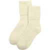 iMongol Calze in puro cashmere, unisex, tinta unita, a coste, realizzate da mongolian Prime First Class Cashmere (1 paio)