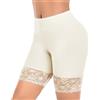 Werkiss Pantaloncini da donna in pizzo anti sfregamento senza cuciture sotto i pantaloncini del vestito boxer biancheria intima di raffreddamento anti sfregamento pantaloncini di sicurezza slip shorts