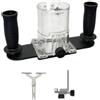 Baoblaze Smerigliatrice per Bordi Base Fresatrice Piastra Portautensile per Fresatura Edge Shape Guida Lineare Impugnatura Ergonomica Regolazione Fine Adatta a, Trimmer A Doppia Impugnatura