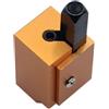 Generic Scalpello Angolare Compatto Scalpello Quadrato da 90 Gradi per la Lavorazione del Legno per Cerniere Dell'armadio Unità in Metallo 7x3 Cm (GOLD)