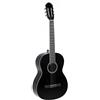 GEWA Chitarra classica, Chitarra Basic, corpo tiglio, tastiera in legno di pakka, meccaniche cromate, 1/2 nero
