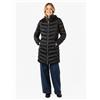 Geox Piumino Lungo Donna GEOX art. W5628T T3274 mod. Zosma Nero