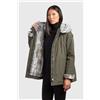 Canadiens Parka Donna Canadiens mod. Anita 2.0/w art. CAP01323N Military Green