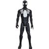 SPIDER-MAN Hasbro Marvel, Titan Series, Tuta Nera, Action Figure
