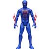 SPIDER-MAN Marvel Spider-Man Titan Series, Figurine Deluxe Spider-Man 2099 de 30 cm, Jouets de Super-héros pour Enfants, dès 4 Ans, Bleu