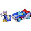Marvel Iron Man et Ses Amis Extraordinaires, Figurine Thor de 7,5 cm et véhicule Foudremobile, Jouets de Super-héros, dès 3 Ans