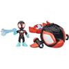 Marvel Spidey et Ses Amis Extraordinaires Water-Webs Dauphin filant, sous-Marin Jouet, Noir