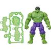 Marvel Hasbro Marvel Avengers ActionVerse, Hulk, Action Figure da 11,4 cm e Accessori, Giocattoli e Action Figure di Supereroi per Bambini e Bambine, dai 4 Anni in su