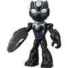Marvel Iron Man et Ses Amis Incroyables Black Panther Figurine 22,8 cm avec Bouclier, Grande Figurine d'Action, Jouet Super-Héros pour Enfants dès 3 Ans