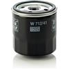 Mann Filter MANN-FILTER, W 712/41 Filtro olio | Per Autovetture, Massime prestazioni filtranti, Protezione motore, Guarnizione alta qualità, Qualità originale OE