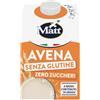 Matt, Avena Senza Glutine - Zero Zuccheri, Bevanda Vegetale, Bevanda Fresca e Dissetante Senza Glutine, Senza Zuccheri, a Basso Contenuto di Sale, Prodotto in Italia, Confezione da 500 ml