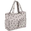 Hobby Gift Borsa Media per Maglia - Creativa da Viaggio con Scomparti, Organiser per Uncinetto per Punto Croce, Filati, Ricamo, Hobby Creativi e Progetti Artistici - 13 x 34,5 x 29 cm, Api