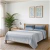 Italian Bed Linen Completo Letto Infinity No Stiro