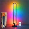 grundig Lampada da Terra RGB 104,5 cm - Lampada LED da Terra con Telecomando e Modalità Musica - Illuminazione Ambientale con Timer Fino a 4 ore - Lampada Gaming RGB e Luce Bianca