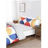 Rapport home Baltimore - Set di biancheria da letto in microfibra per letto singolo, reversibile, lenzuolo con angoli e federe abbinate