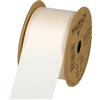Halbach Seidenbänder Nastro per regali, effetto seta (vegan), crema, larghezza 40 cm, lunghezza 10 m