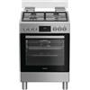 Hotpoint H6G5LMX Cucina forno elettrico 72 L ventilato 4 fuochi
