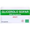 Sofar - Glicerolo Adulti 2250 Mg Confezione 18 Supposte (Scadenza Prodotto 01/01/2027)