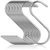 Partideal 20 ganci a S in acciaio inox (argento, S)