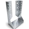 TORVON Staffa per travi per interni, zincata a caldo, connettore in legno, supporto per travi in legno, sedia da tetto, carport, pergola (120 x 190 x 75 x 2,0 mm)