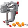 Mesee Mini Morsa da Tavolo Morsetto da Banco Regolabile,Mini Morsetto da Tavolo in Lega di Alluminio con Piccola Ganascia Pressa da Tavolo Morsa da Banco Universale per Modellismo