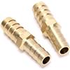 Ruimou 2 pezzi Raccordi Portagomma in ottone (da 3/8 a 1/2) | per connettore riduttore per adattatore per tubo flessibile aria acqua carburante (2 pezzi 10 mm - 12 mm)