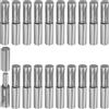 QUARKZMAN 30Pc Cerniere A Botticella Saldabili, 1-5/8 x 1/4 Acciaio Al Carbonio Resistente Cerniere Staccabili Per Porte A Battente Per Cancelli Metallici Rampe Per Rimorchi