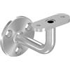 STEINBACHER© | supporto per corrimano in acciaio inox per corrimano LED, attacco diritto, V4A