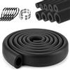 XLTBOMS 1,8 m Calorifugo Tubo Riscaldamento Ø 32 mm Manicotto Isolante Tubo