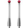 MOLERRI 2 Pezzi Stilo Sonda CMM Punte A Sfera da 6 mm Sonde di Contatto CMM In Ceramica Accessori per Test Della Sonda per Renishaw A-5000-3709