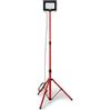 Velamp IS746NG - Proiettore LED con Treppiede Regolabile - Potenza 50W - Luminosità 4000 Lumen - Impermeabile IP65 - Ideale per Esterni, Cantieri, Giardinaggio e Campeggio