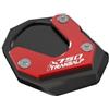 LYWEVCT Cavalletto Laterale Piede Per XL750 XL 750 TRANSALP 750 2023 2024 CNC Cavalletto Laterale Estensione Piede Supporto Piastra Base Antiscivolo