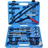 BOOMSTART Set di riparazione della testa del cilindro del compressore della molla della valvola Kit di strumenti di rimozione della molla Estrattori della guarnizione dello stelo della valvola per