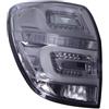SGHFUVE Auto Fanali Posteriori Per Chevrolet Per Captiva 2008 2009 2010 2011 2012 2013 2014 2015 LED Paraurti Posteriore Fanale Posteriore Sinistra Destra Lampada Freno Arresto Auto Lampada Freno(Nero,Sono pa