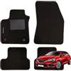 W-Parts SERIE 4 TAPPETI - TAPPETINI IN MOQUETTE NERI PER RENAULT MEGANE DAL 2016 IN POI
