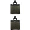 CFCKHPTHAZ Per Trigger50 KSR BY 50 X SM 2006-2013 2014 Set Pastiglie Freno Anteriori Posteriori(Semi Metallic REAR)