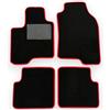 RDS TRUCK Tappetini Auto per fiat Panda III dal 2012 ad oggi. (ROSSO SENZA RICAMI)