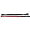 aejghfwjh Per VW Per Golf 8 MK8 Per GTI MK8 ID 4 ID 6 Universale 2.2m Minigonne Laterali Estensione Rocker Splitter Diffusore Alette Alette Gonna Laterale Estension(Red and black 2.18m)