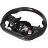 CFTGIW Aggiornamenti Al Nuovo Stile di Sostituzione del Volante in Fibra di Carbonio per RS3 RS4 RS5 RS6 RS7 TT 2010‑2021 2013‑Up per 8R TTS Con 2016‑Up per Sostituzione di compatibilità per MK2 SQ5