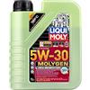 LIQUI MOLY Olio motore Molygen 5W-30 Olio sintetico 1 L Compatibilità con VW Polo Hatchback 6R1, 6C1 Golf 4 Hatchback 1J1 Golf 7 Hatchback 5G1, BQ1, BE1, BE2 Golf 5 Hatchback 1K1, BMW 3 Sedan E90