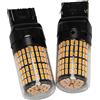 Joskeijky 2pcs Super Canbus T20 7440 W21w Wy21w 144-Smd Luce di Lampeggiante Invertito Errore di Luce 0 Flash T20 7440 Lampadine a LED