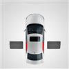 WLCYX Tendine Parasole Auto per Volvo XC70 Magnetica Tende Oscuranti Vetri Auto Pieghevole Portabile Finestrini Laterali Decorare,2 Rear Window