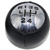 QGBKLZNZHP Pomello Cambio Per Fiat Per Scudo 2 II 2007-2016 Selettore Marce Manuale Accessori Auto Pomello Cambio Leva Cambio Cambio Pelle Retromarcia Manopola(5 speed)