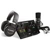 M-AUDIO AIR 192|4 Vocal Studio Pro - Scheda Audio USB Interfaccia Audio con Cuffie, Microfono a Condensatore, Accessori, Cavo XLR e Software Professionale